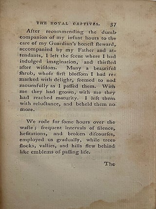 The Royal Captives: A Fragment of a Secret History Copied from an Old Manuscript.