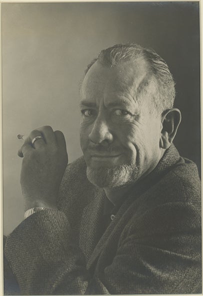 Book ID: 28275 Original photographic silver print portrait of John Steinbeck. JOHN STEINBECK, William Ward Beecher, Photographer.