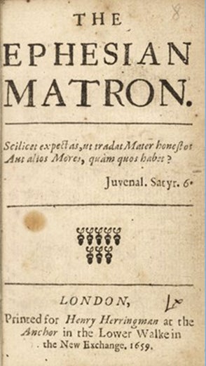 Book ID: 28844 The Ephesian Matron . . WALTER CHARLETON.