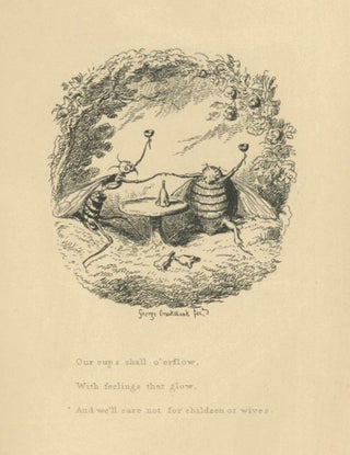 Book ID: 28877 The Bee and the Wasp. A Fable in Verse. With Designs and Etchings...