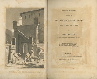 Book ID: 28914 Three Months Passed in the Mountains East of Rome, During the...