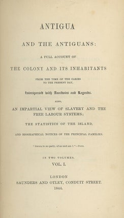 Book ID: 29045 Antigua and the Antiguans: A Full Account of the Colony and its...