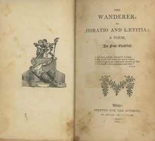 Book ID: 29049 The Wanderer, or Horatio and Laetitia: A Poem, in Five Epistles....