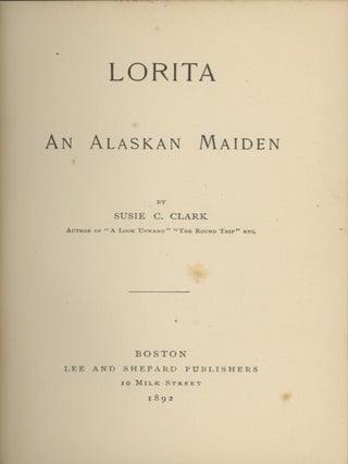 Lorita, An Alaskan Maiden.