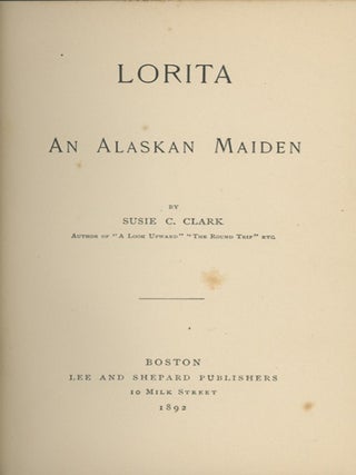 Lorita, An Alaskan Maiden.