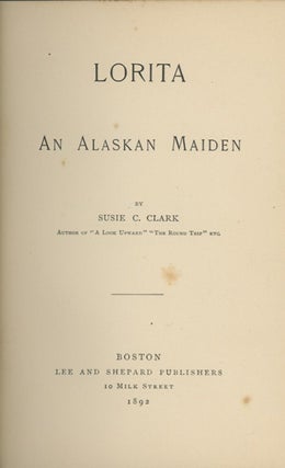Lorita, An Alaskan Maiden.