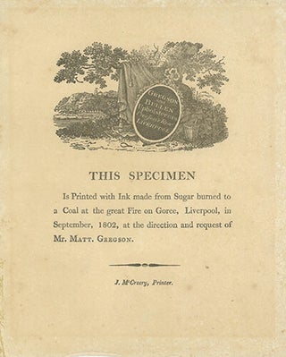 Book ID: 29127 THIS SPECIMEN / Is Printed with Ink made from Sugar burned to a...